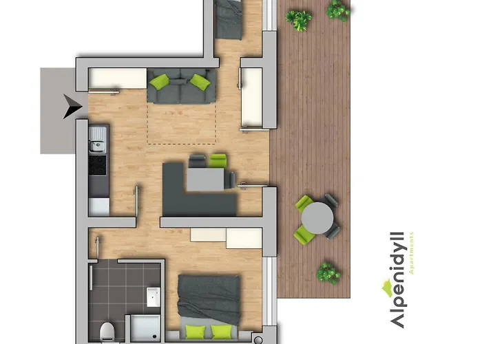 아파트 Soldanella 8 By Alpenidyll